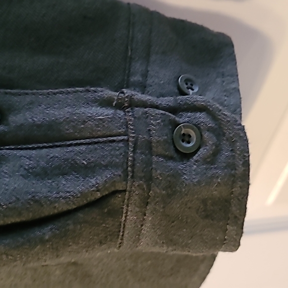 EDDIE BAUER MENS LINED SHIRT JACKET "FOREST NIGHT" GREEN SIZE XL - Picture 6 of 13